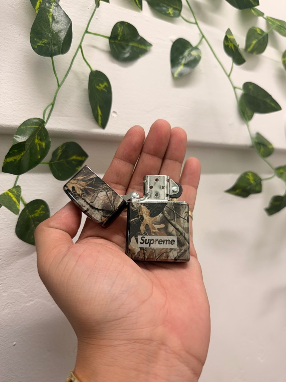 Supreme - Realtree Camo Logo Zippo - OS -